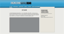 Desktop Screenshot of engineeringserviceroma.com