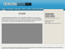 Tablet Screenshot of engineeringserviceroma.com